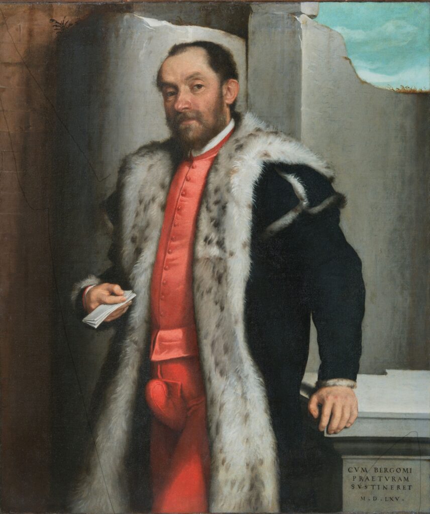 Giovan Battista Moroni, Ritratto di Antonio Navagero, 1550 ca. Courtesy Museo Nacional Thyssen-Bornemisza, Madrid