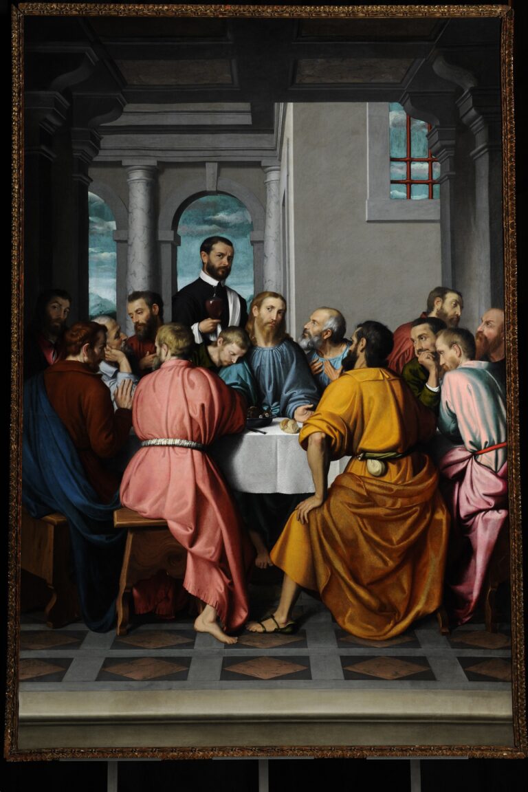 Giovan Battista Moroni, Ultima cena, 1566-69