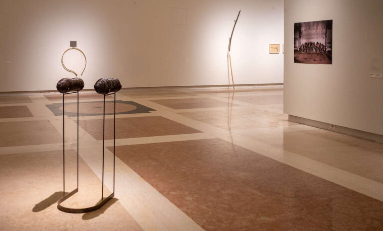 Giovanni Morbin, Indispensabile, 2024, installation iew at Museo Civico Archeologico, Bologna. Photo Valentina Cavion
