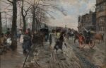 Giuseppe De Nittis, Piccadilly (Giornata invernale a Londra), 1875, Coll. privata, courtesy METS - Gallerie Maspes, Milano © Archivio Gallerie Maspes, Milano