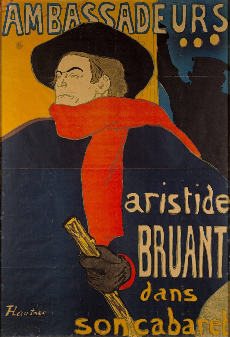 Henri de Toulouse-Lautrec, Ambassadeurs Aristide Bruant, 1892.