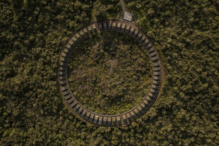 L'Espacio Escultórico nel Pedregal de San Ángel, a Città del Messico. Photo Andrés Cedillo