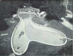 La piscina di Giulio Minoletti per Villa Tagliabue a Monza e il Delfino di Fontana Il Delfino di Lucio Fontana ritorni nella piscina di Villa Tagliabue. Il caso a Monza