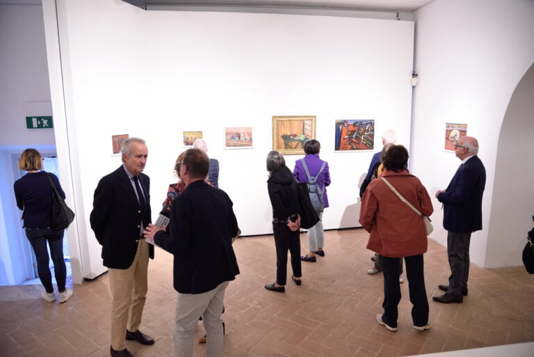 Luigi Bartolini Attraverso il colore installation view at Musei Civici Macerata 2024 1 Luigi Bartolini e la sua poetica del colore a Macerata