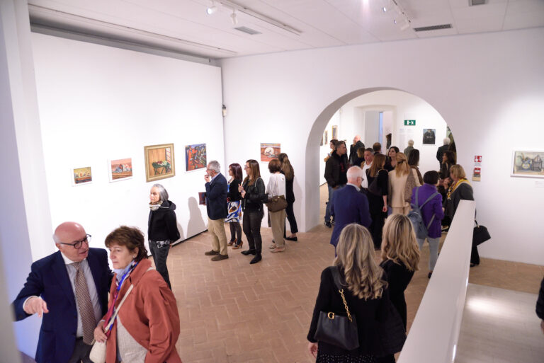 Luigi Bartolini, Attraverso il colore, installation view at Musei Civici, Macerata, 2024