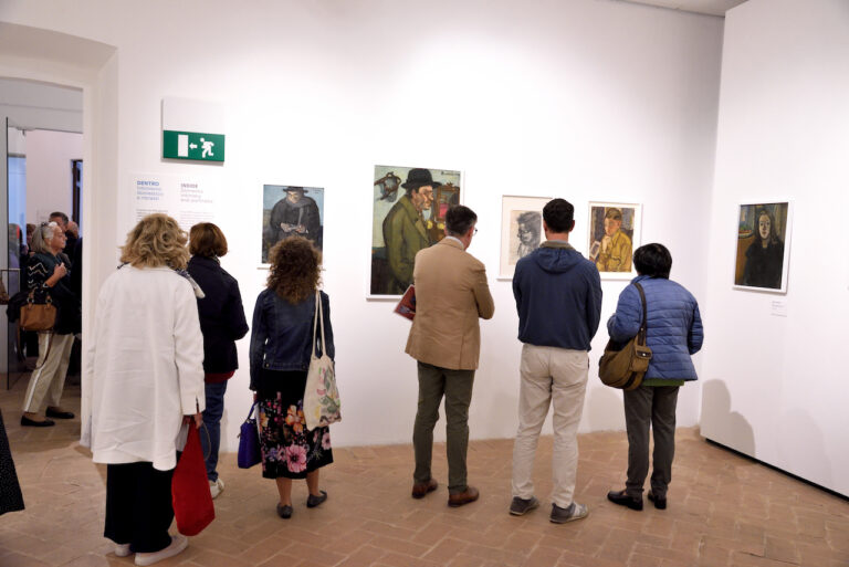 Luigi Bartolini, Attraverso il colore, installation view at Musei Civici, Macerata, 2024