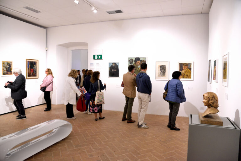 Luigi Bartolini, Attraverso il colore, installation view at Musei Civici, Macerata, 2024