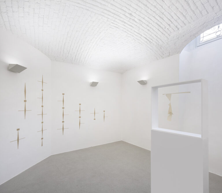 Marion Baruch. Solo Show, installation view at Viasaterna, Milano, 2023. Photo Carola Merello