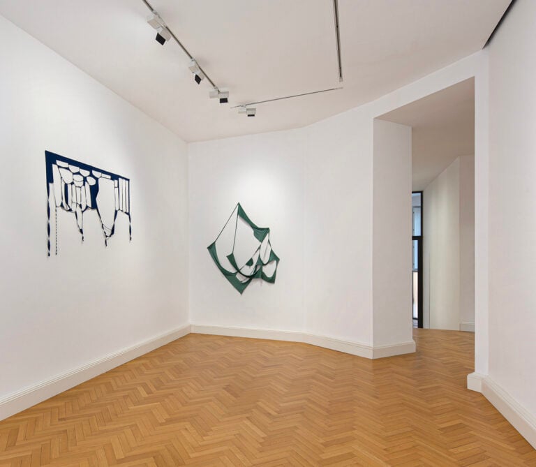 Marion Baruch. Solo Show, installation view at Viasaterna, Milano, 2023. Photo Carola Merello