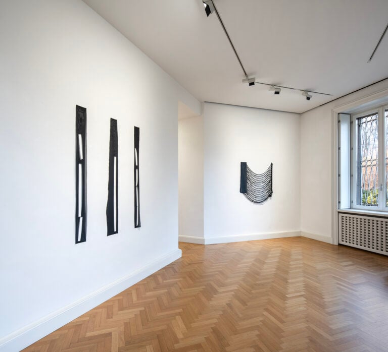 Marion Baruch. Solo Show, installation view at Viasaterna, Milano, 2023. Photo Carola Merello