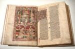 Plinio il Vecchio, Naturalis Historia, antico volume, XII secolo, Abbazia di Saint Vincent, Francia. Photo via Wikimedia