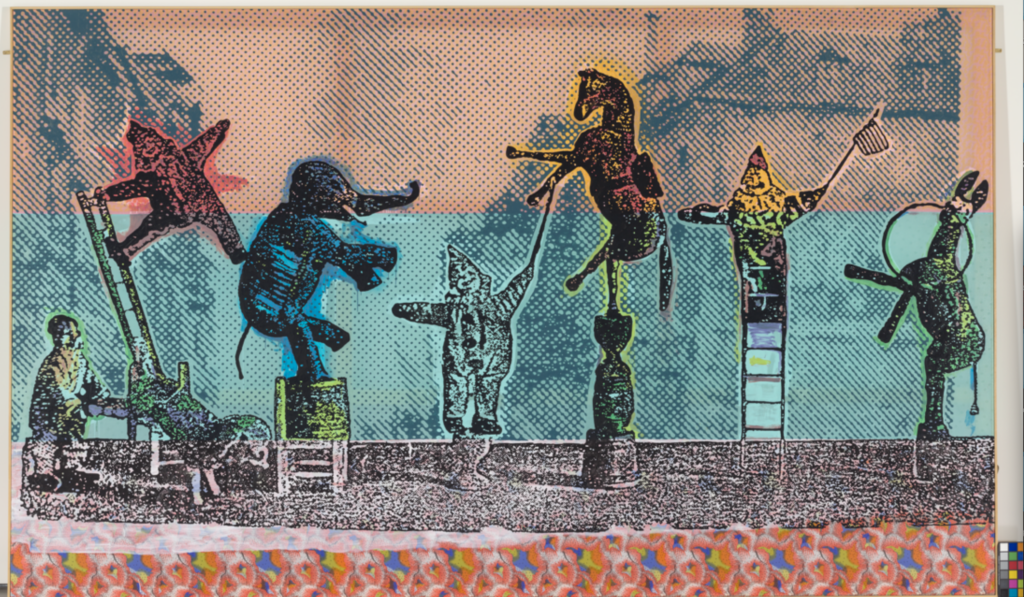 Sigmar Polke, Zirkusfiguren (Circus Figures), 2005