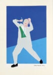 Stefano Tamburini, Autoimpiccato, 1984. Illustrazione originale, pubblicata ne Albo Muscles, dicembre 1984. Firma al recto in basso a destra. Collage su cartoncino. Ottimo stato. 38,00 x 24,00 cm