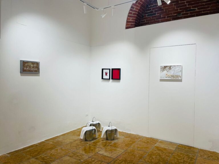 Walking, 2024, installation view at Kyro Art Gallery, Pietrasanta, 2024