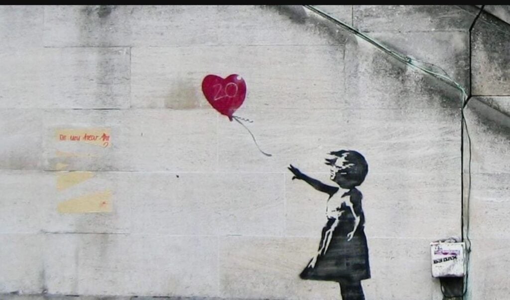 Banksy. Painting Walls