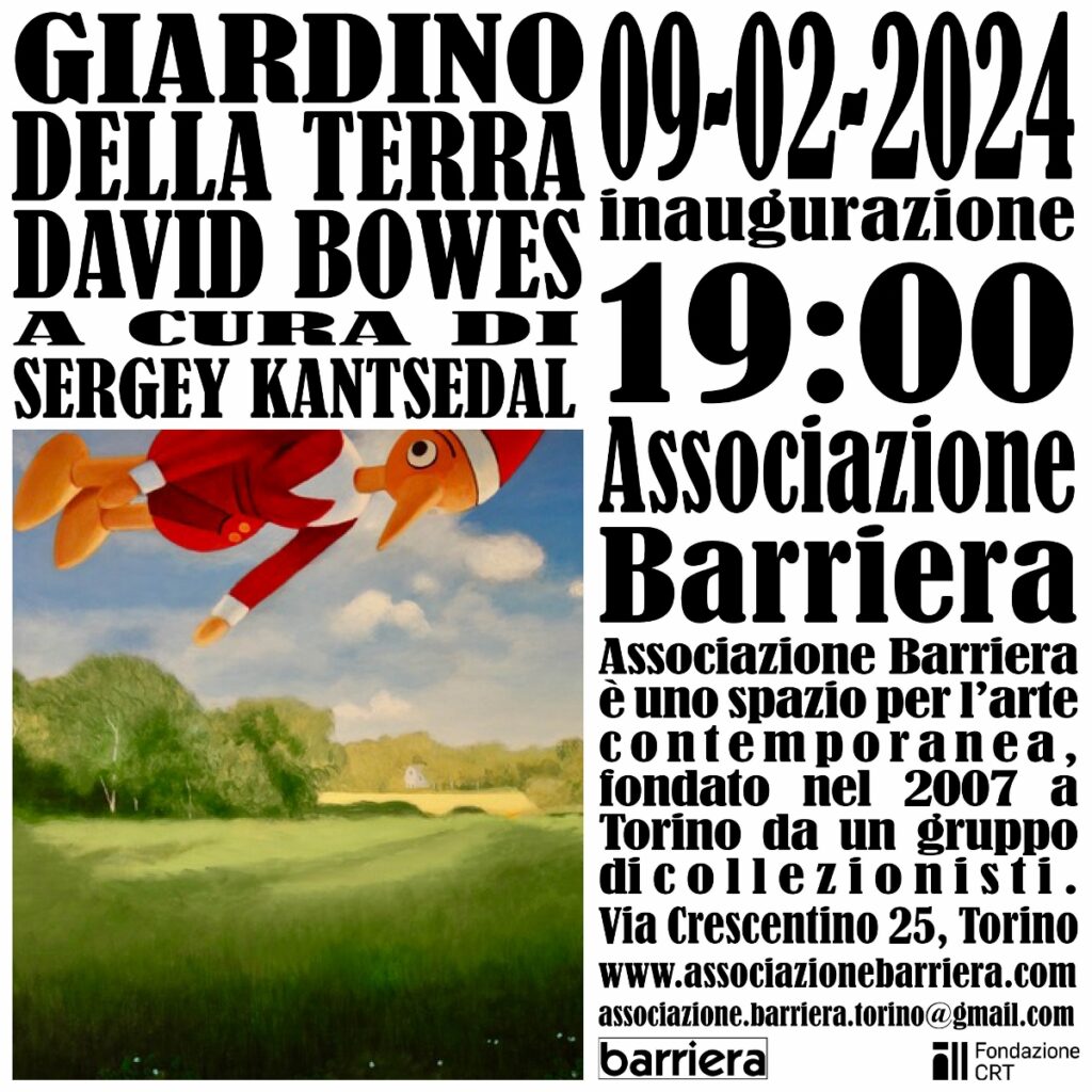 David Bowes – Giardino della Terra