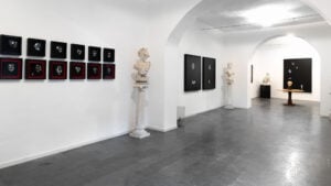 Lorenzo Puglisi - Portraits vanitas and the sacred in black