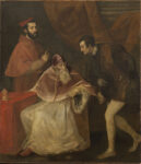 Tiziano Vecellio, Papa Paolo III con i nipoti Alessandro e Ottavio Farnese, 1545-46 Olio su tela, Napoli, Museo e Real Bosco di Capodimonte