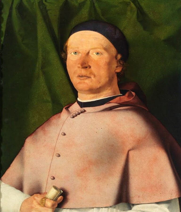 Lorenzo Lotto, Ritratto di Bernardo de'Rossi, 1550 olio su tavola, Napoli, Museo e Real Bosco di Capodimonte