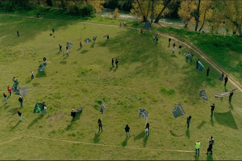 L’opera di land art dell’italiano Andreco finisce in un articolo su Nature