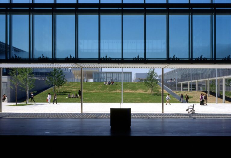 Riken Yamamoto, Saitama Prefectural University. Photo courtesy of Tomio Ohashi. Courtesy of The Pritzker Architecture Prize