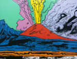 Andy Warhol Vesuvius, 1985 Serigrafia multicolor. acrilico su tela, Napoli, Museo e Real Bosco di Capodimonte