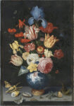 Balthasar van der Ast, Vaso con fiori, conchiglie e insetti, 1628