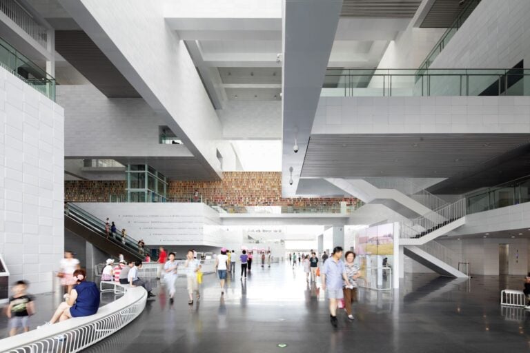 Riken Yamamoto, Tianjin Library. Photo courtesy of Nacasa & Partners. Courtesy of The Pritzker Architecture Prize