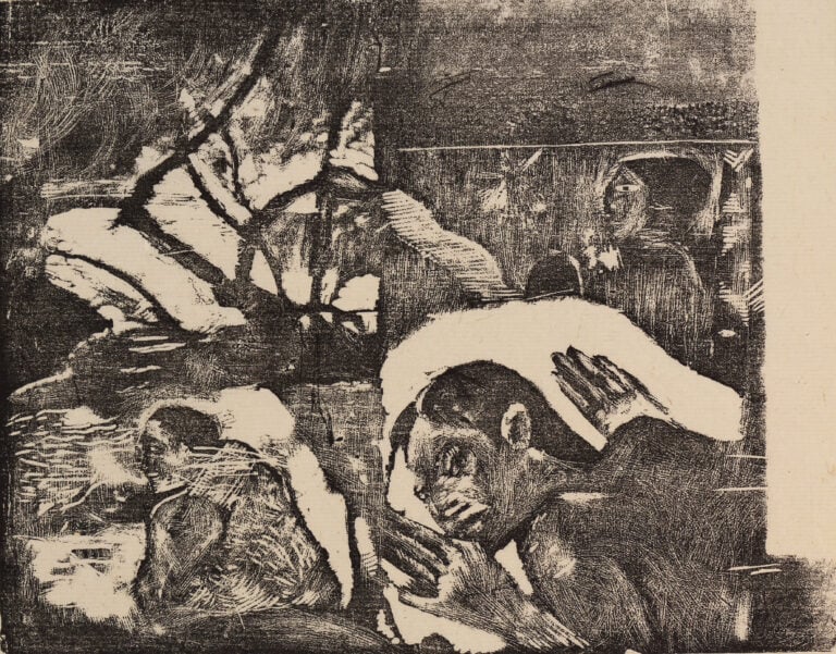 Paul Gauguin, Manao Tupapau et femme maori