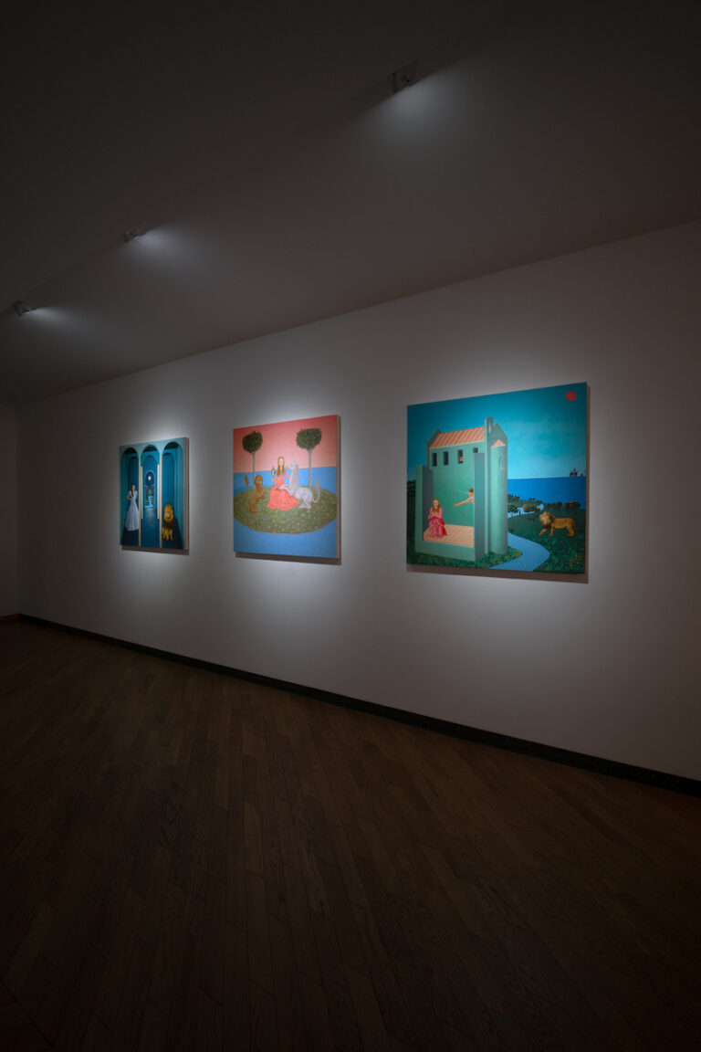 Aniela Preston, installation view at LUPO, Milano, 2024