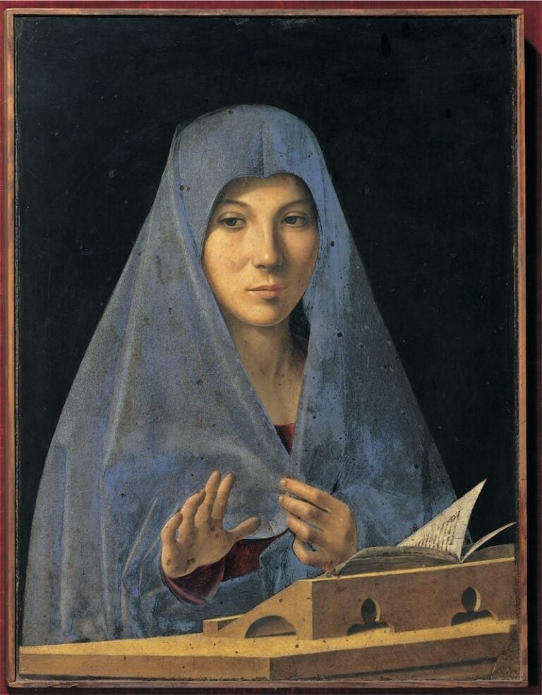 Antonello da Messina, Annunciata 1476, Palazzo Abatellis, Palermo