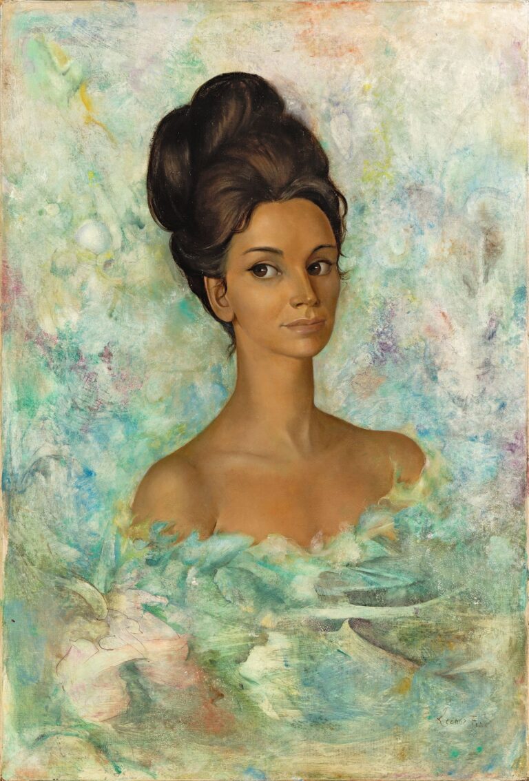 Leonor Fini (1907-1996), Portrait de Ljuba Rosa Rizzoli, 1950-1960. Courtesy Tommaso Calabro