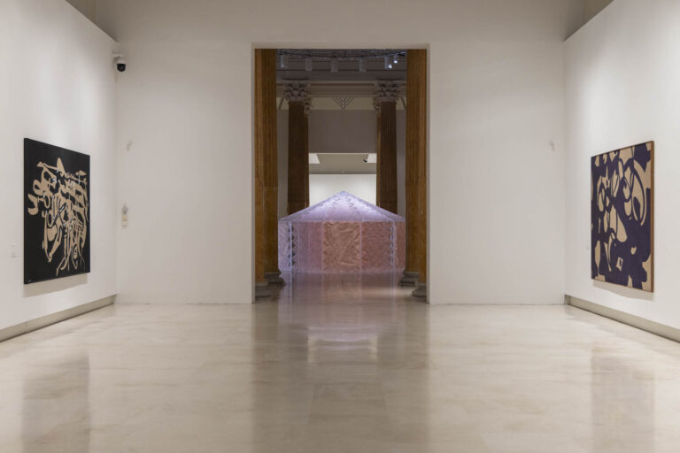 Carla Accardi, installation view at Palazzo Esposizioni, Roma, 2024. Photo © Azienda Speciale Palaexpo / Monkey VideoLab