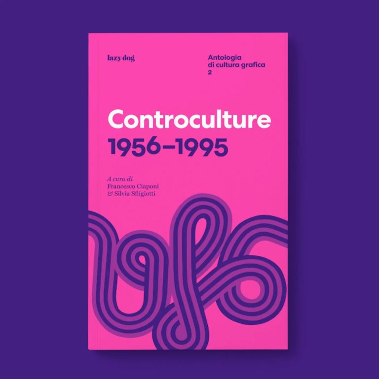 Controculture. 1956–1995. Antologia di cultura grafica 2 a cura di Francesco Ciaponi & Silvia Sfligiotti, copertina libro