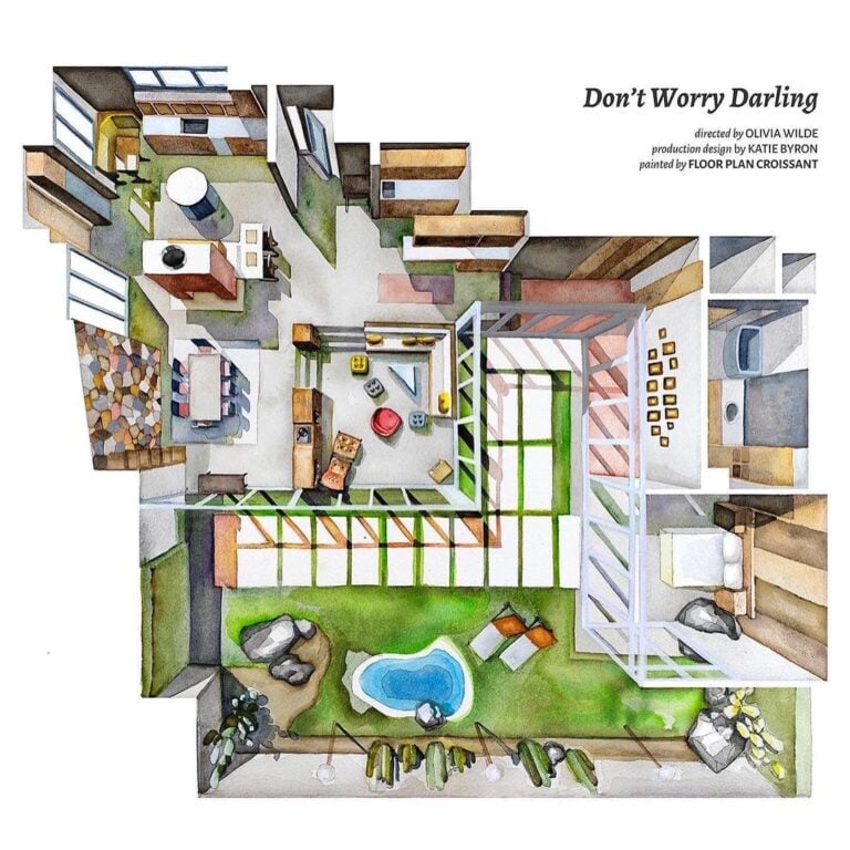 DON’T WORRY DARLING. Courtesy Floor Plan Croissant