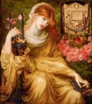 Dante Gabriel Rossetti, La vedova romana, 1874 , Museo de Arte de Ponce : The Luis A. Ferré foundation, Inc.