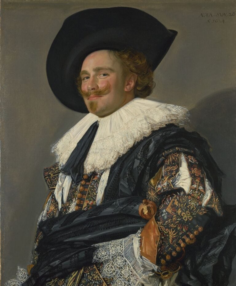 De lachende cavalier, 1624, Olieverf op doek, 83 × 67,3 cm, The Wallace Collection, Londen