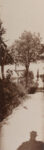 Giacomo Puccini, Dintorni di Chiatri, con l'ombra dell'autore in basso a destra, s.d., aristotipia, Archivio Puccini, Torre del Lago