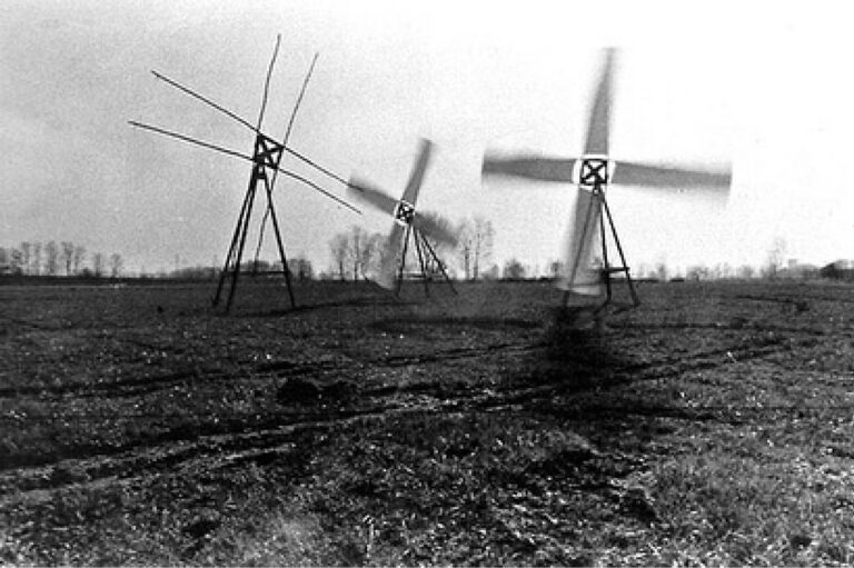 Giuliano Mauri, Mulini a vento, 1980 Ph Enrico Cattaneo