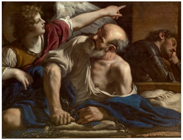 Guercino, Liberazione di san Pietro, circa 1622, Madrid, Museo del Prado