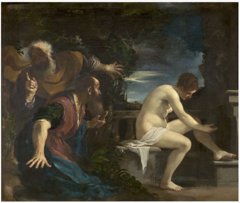 Guercino, Susanna e i vecchioni, 1617, Madrid, Museo del Prado