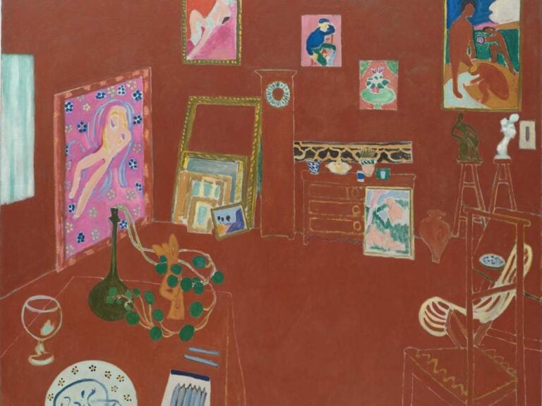 L’“Atelier rouge” in mostra alla Fondation Louis Vuitton di Parigi per i 70 anni dalla morte di Matisse