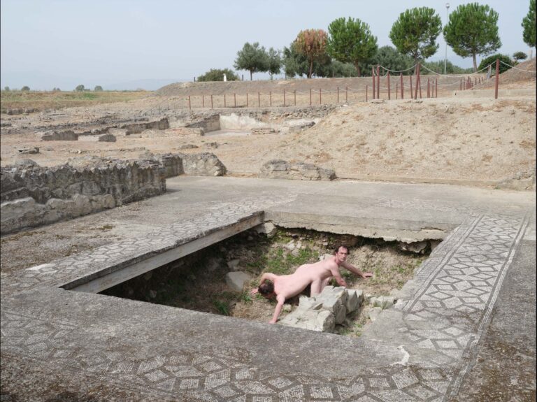 In-ruins residency 2023, Untitled by Simon DeReyer Bellouard, Simposio Amendolara, photo courtesy In-ruins and the artist