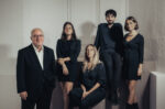 Mario Cutajar, Sofia Baldi Pighi, Emma Mattei, Elisa Carollo, Nigel Baldacchino. Photo Brian Grech, maltabiennale.art