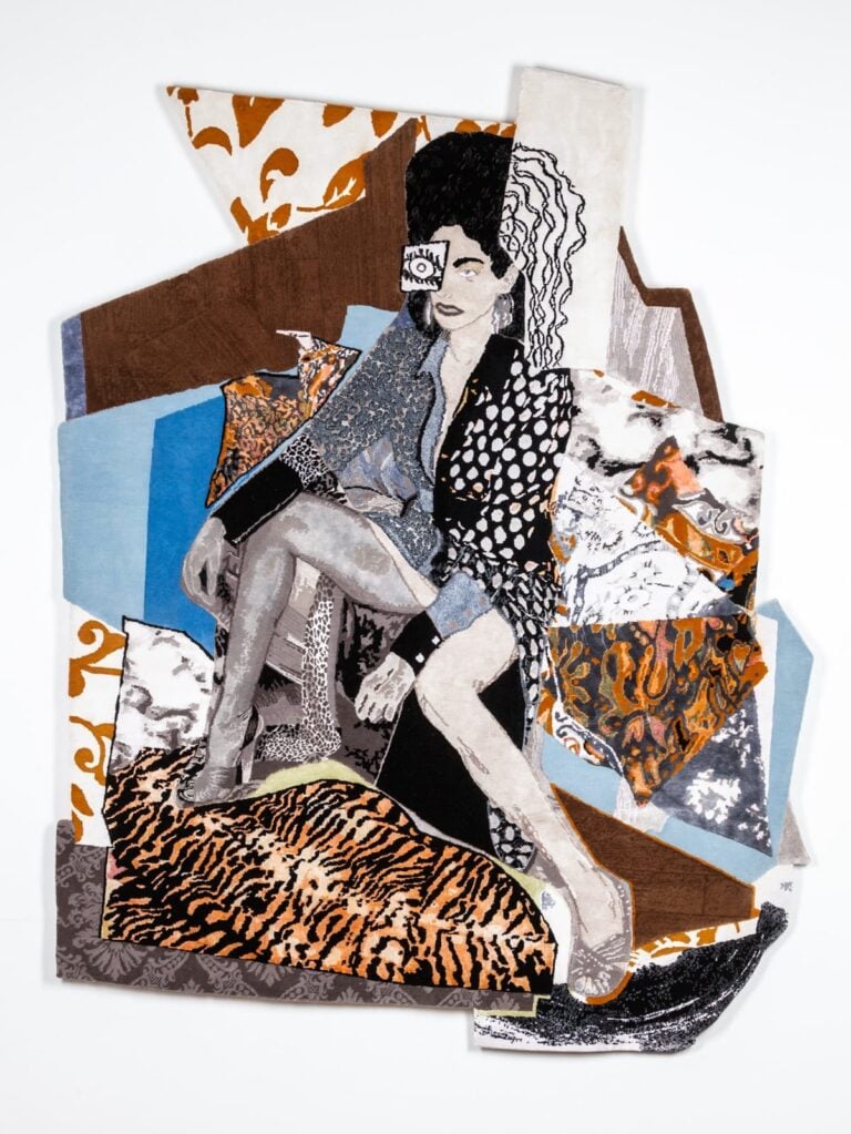 Mickalene Thomas, Raquel Come to Me, 2019