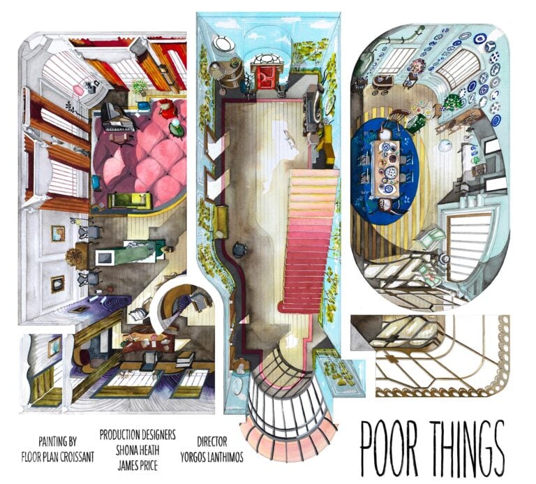 POOR THINGS. Courtesy Floor Plan Croissant