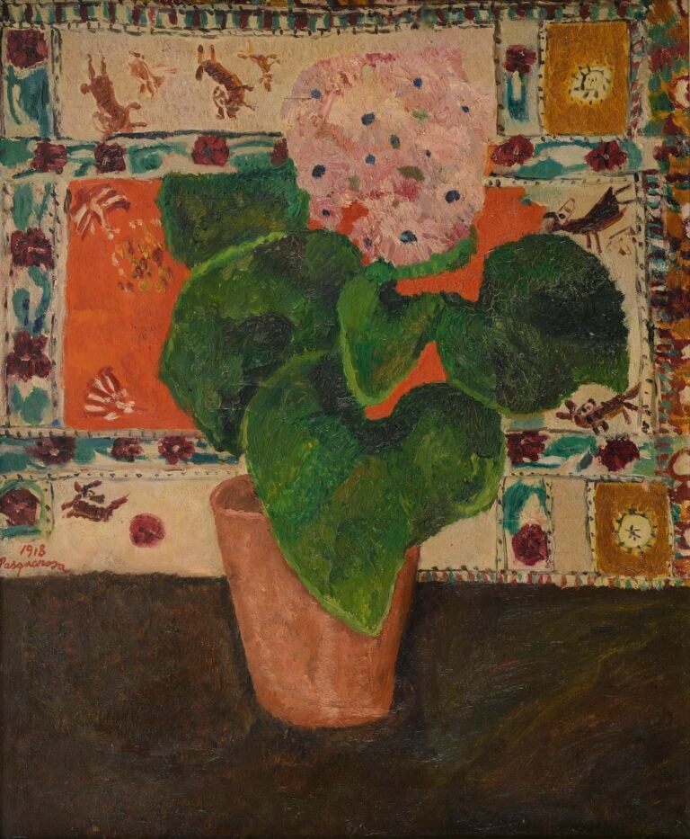 Pasquarosa, Pink Cineraria, 1918. Courtesy Archivio Nino e Pasquarosa Bertoletti, Rome