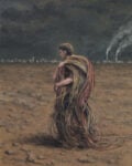 Șerban Savu, Electric Man, 2022, oil on canvas, 50x40 cm, courtesy Galeria Plan B, Berlin