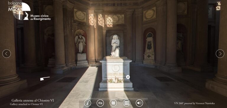 Virtual tour alla Certosa di Bologna, Chiostro VI