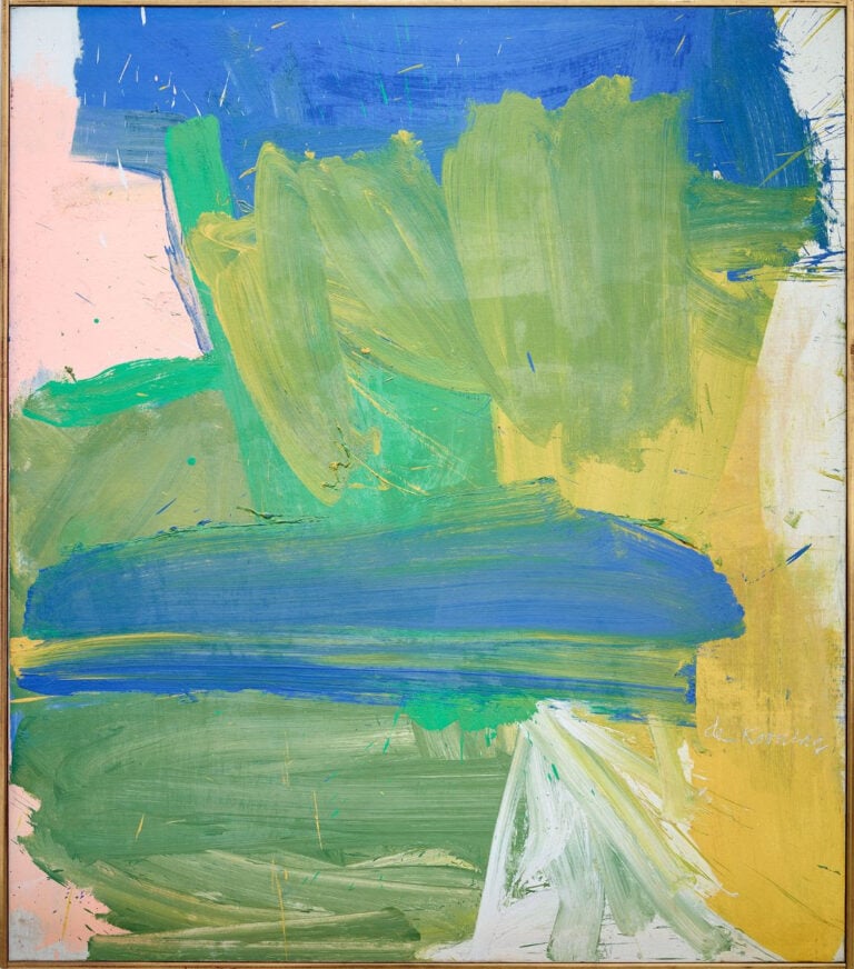 Willem de Kooning, Villa Borghese, 1960, Museo Guggenheim Bilbao © 2024 The Willem de Kooning Foundation, SIAE